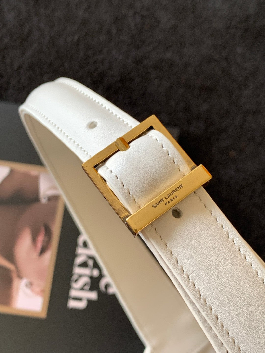 Sac YSL Baguette Blanc