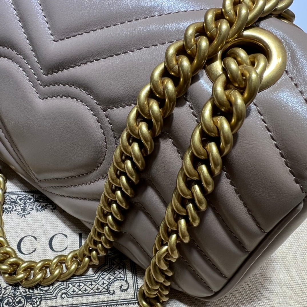 Sac Gucci Marmont Taupe