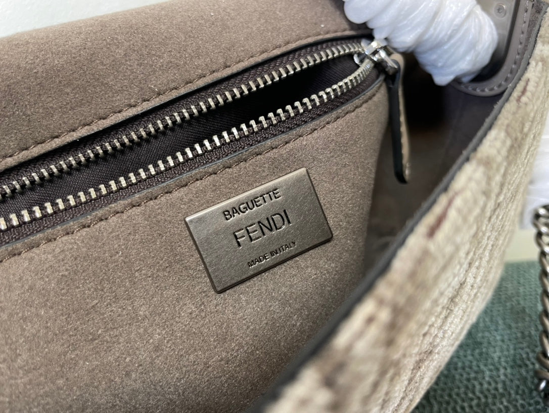 Sac Fendi Marron