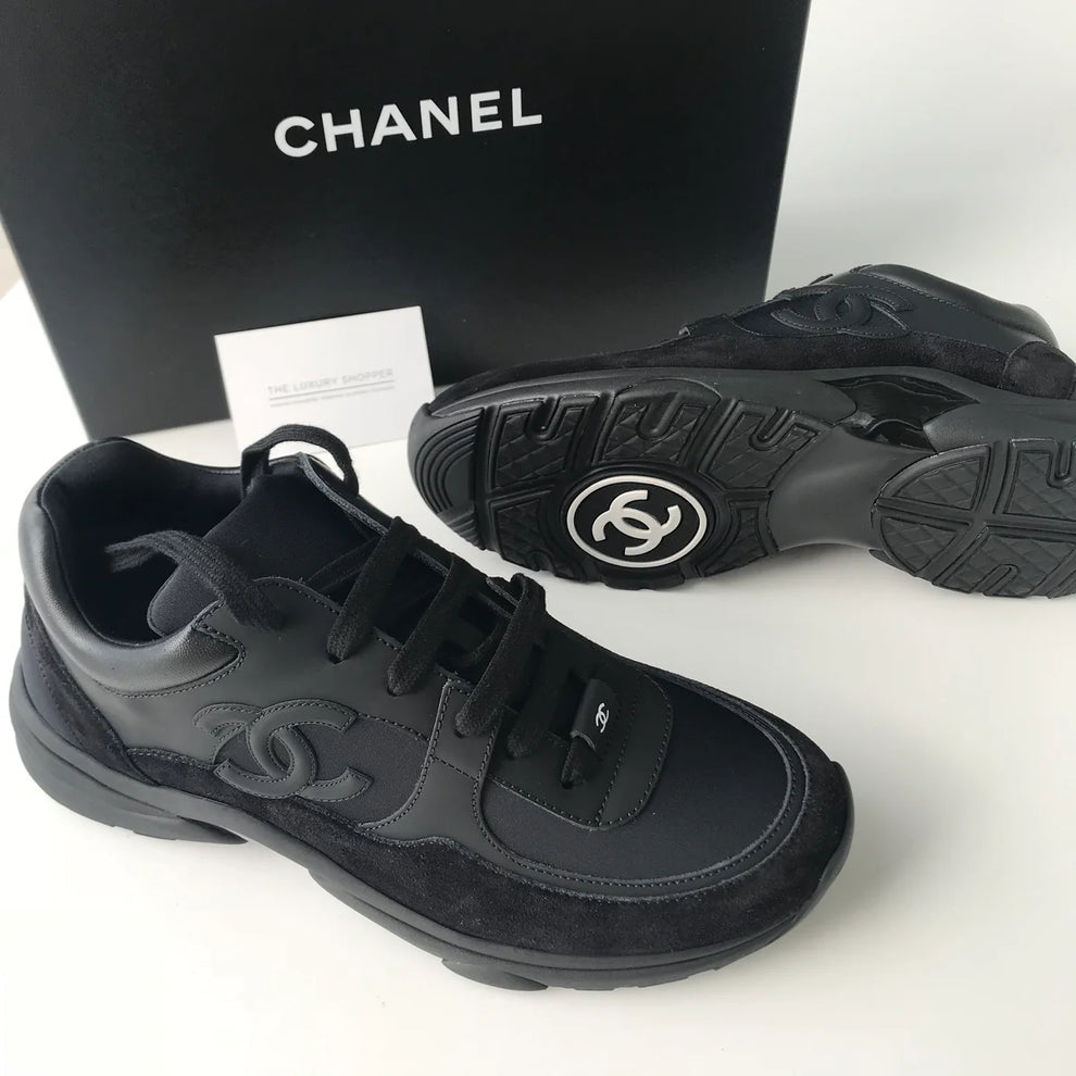 Chanel CC Runner Black