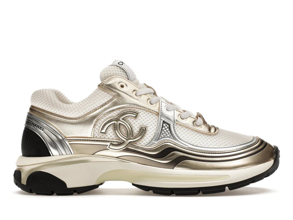 Chanel CC Runner Gold Laminé