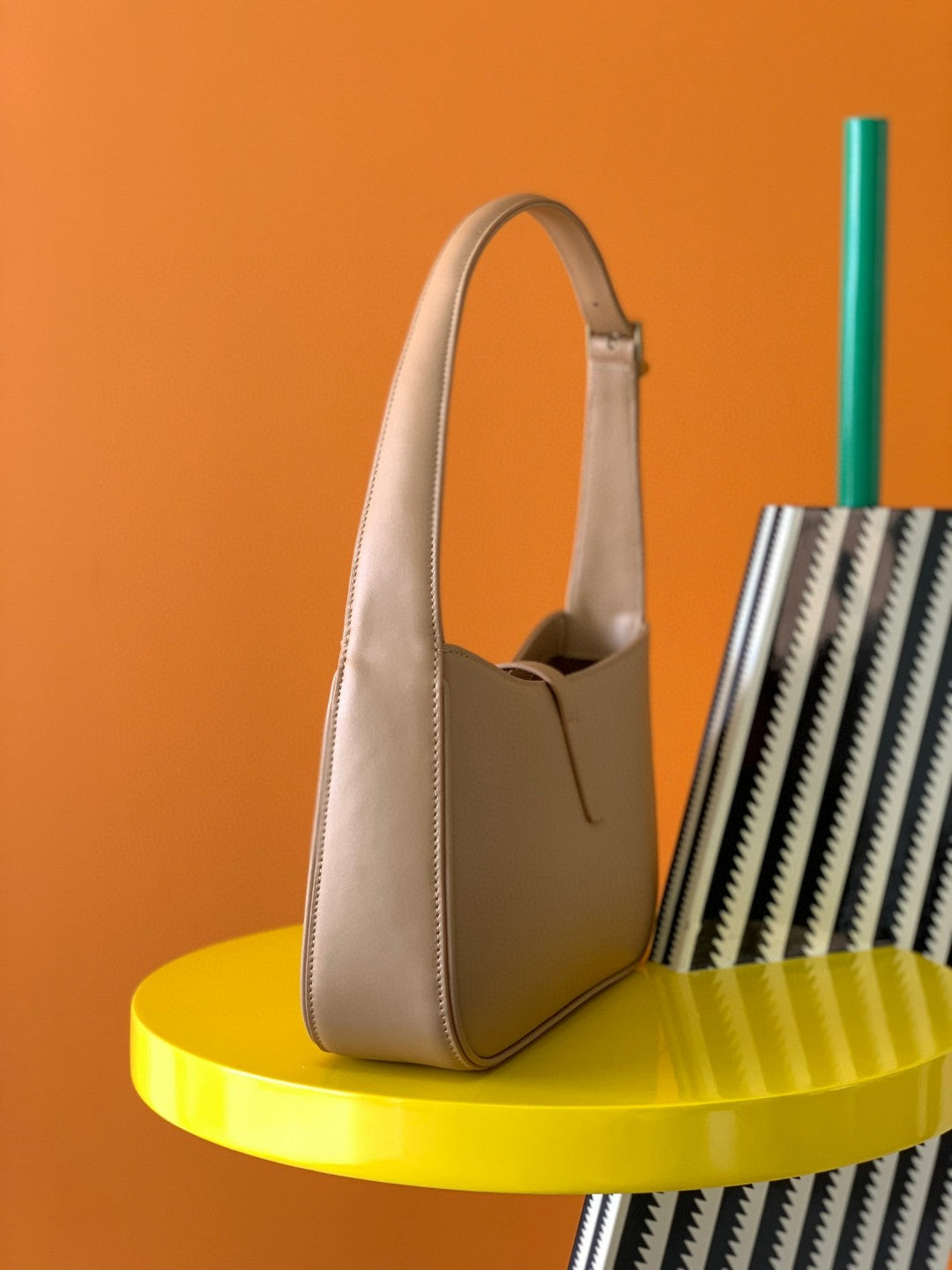 Sac YSL Baguette Rose