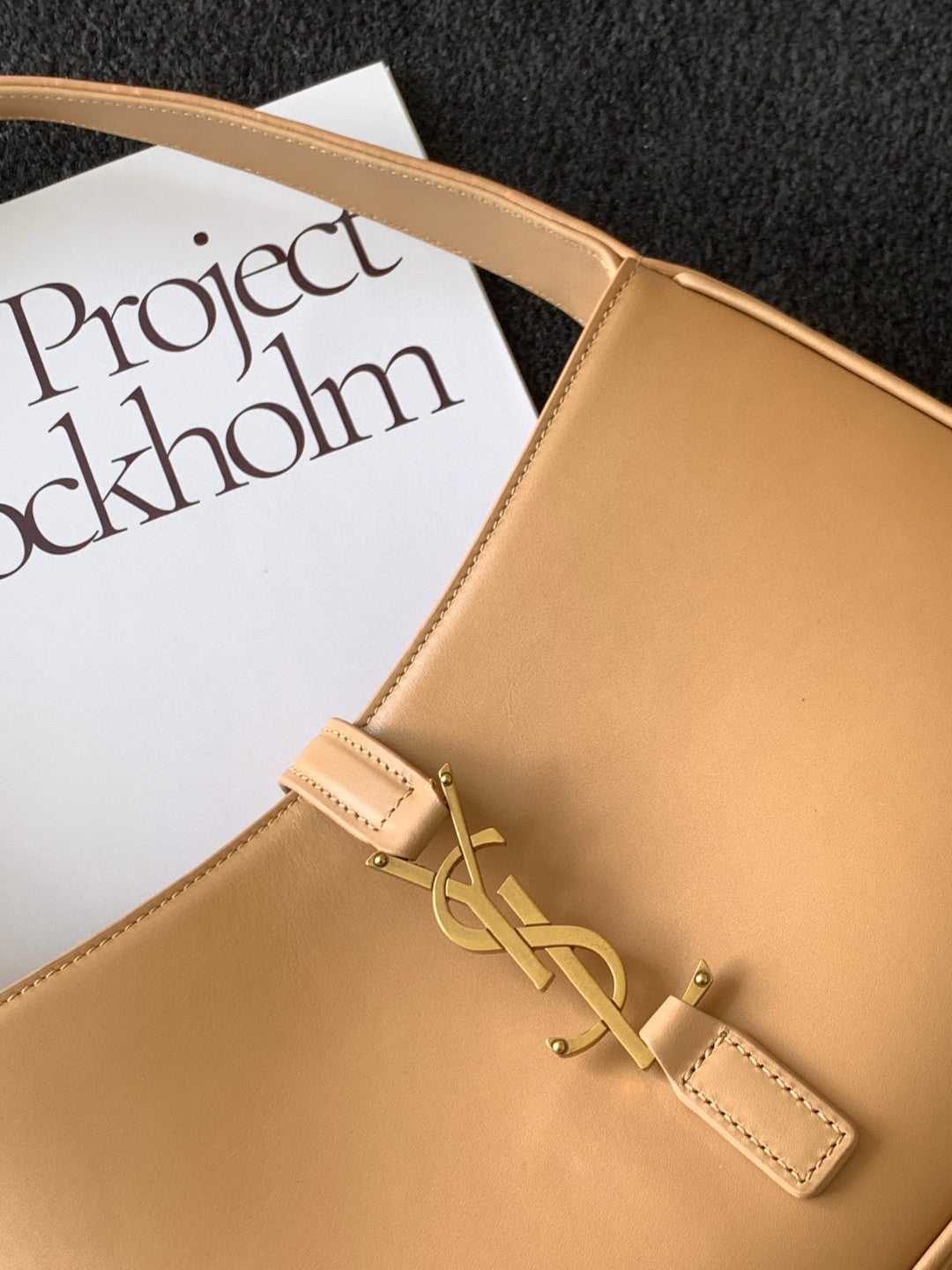 Sac YSL Baguette Rose