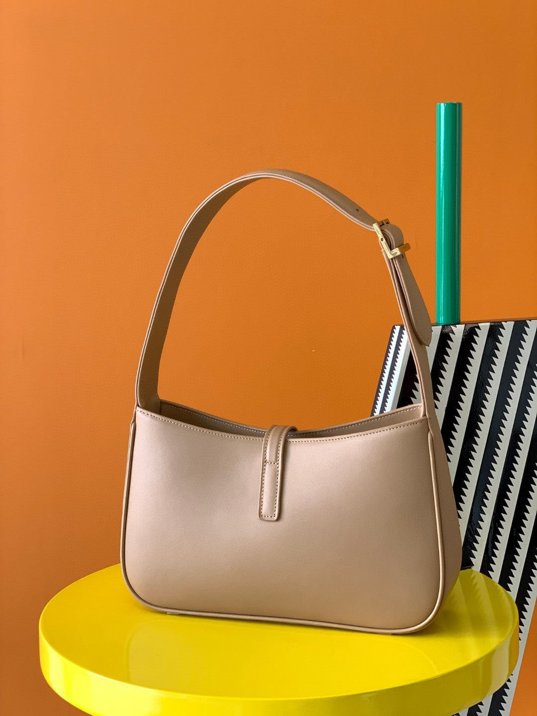 Sac YSL Baguette Rose