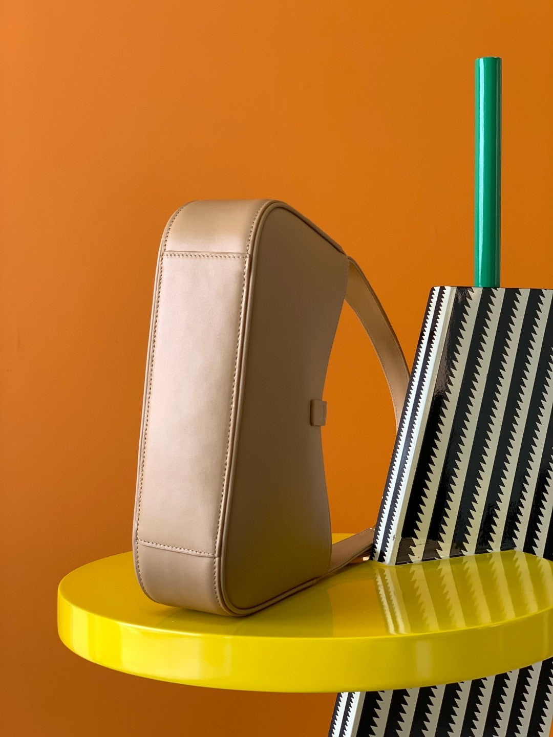 Sac YSL Baguette Rose