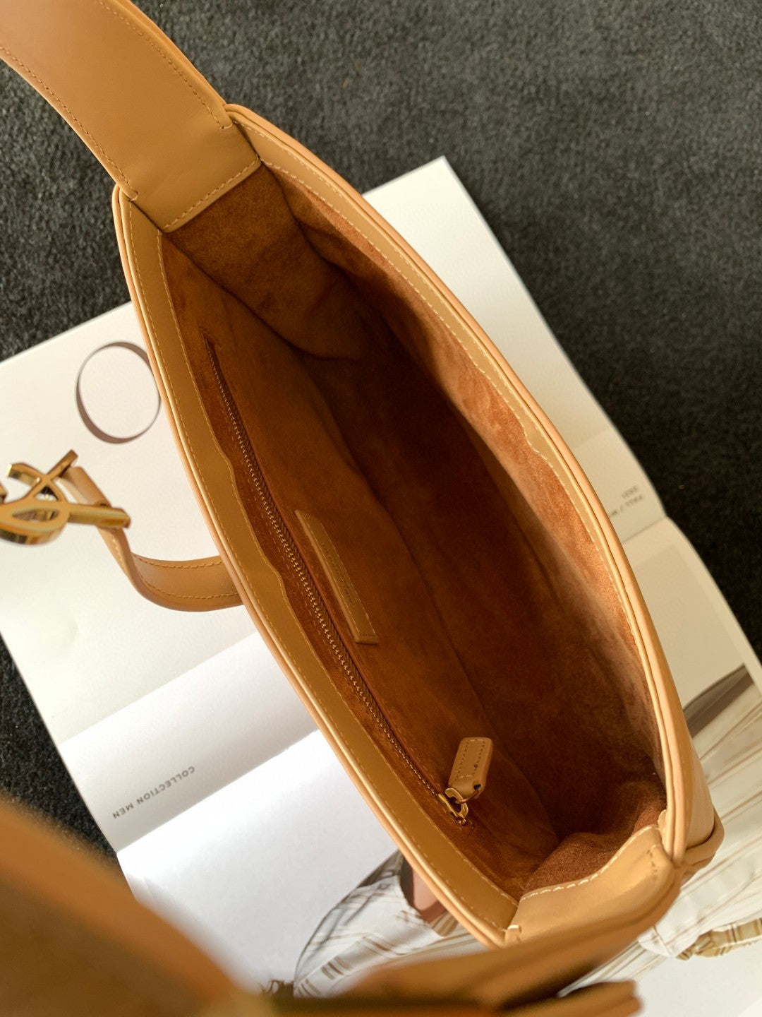 Sac YSL Baguette Rose