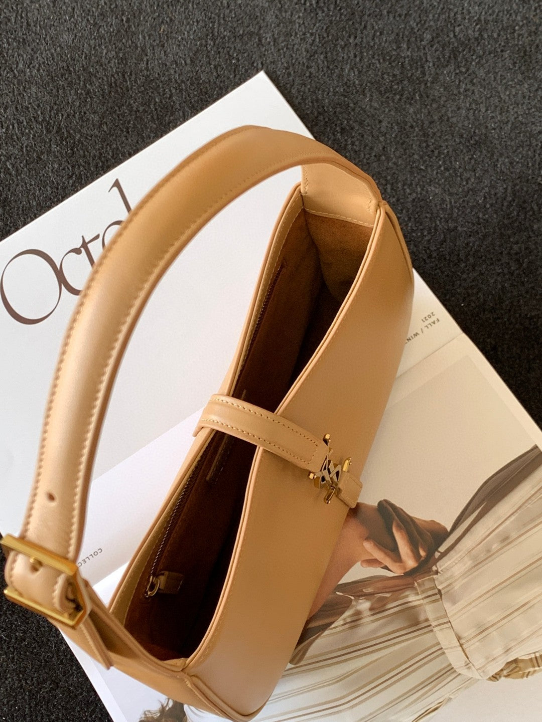 Sac YSL Baguette Rose