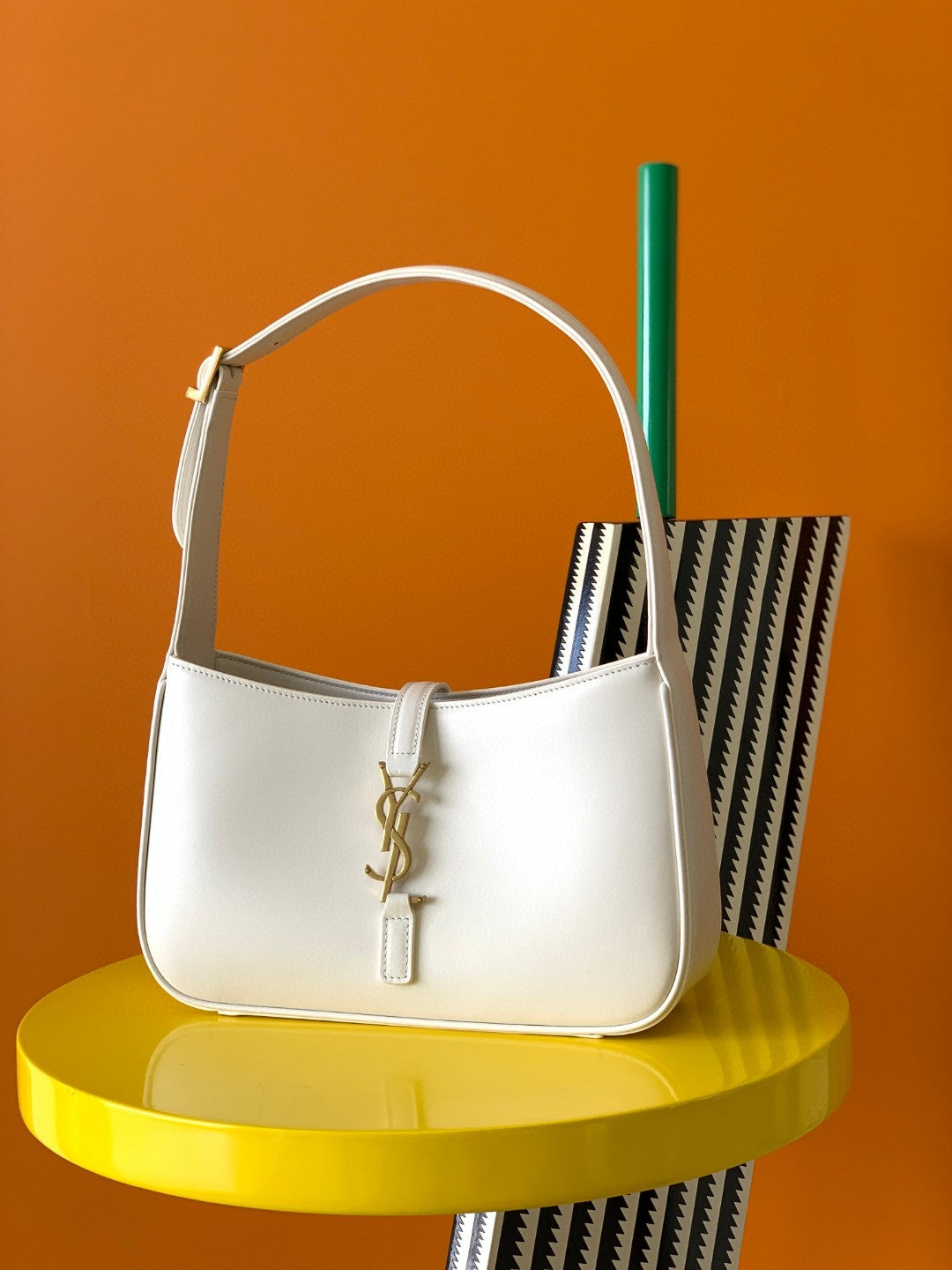 Sac YSL Baguette Blanc