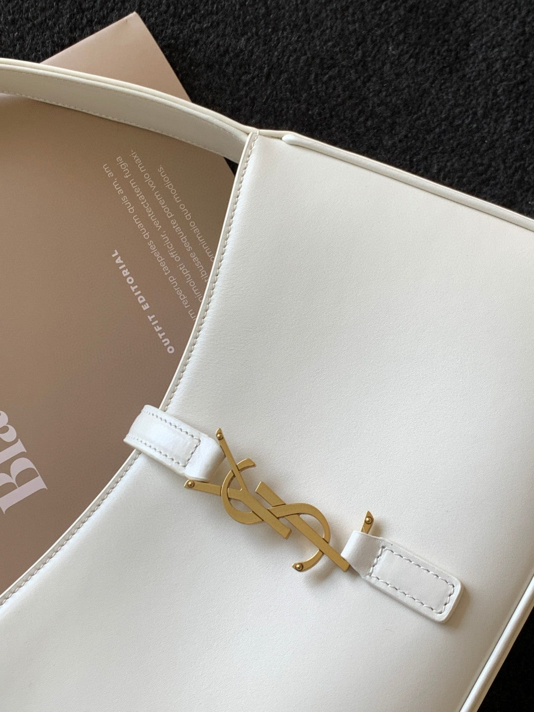 Sac YSL Baguette Blanc