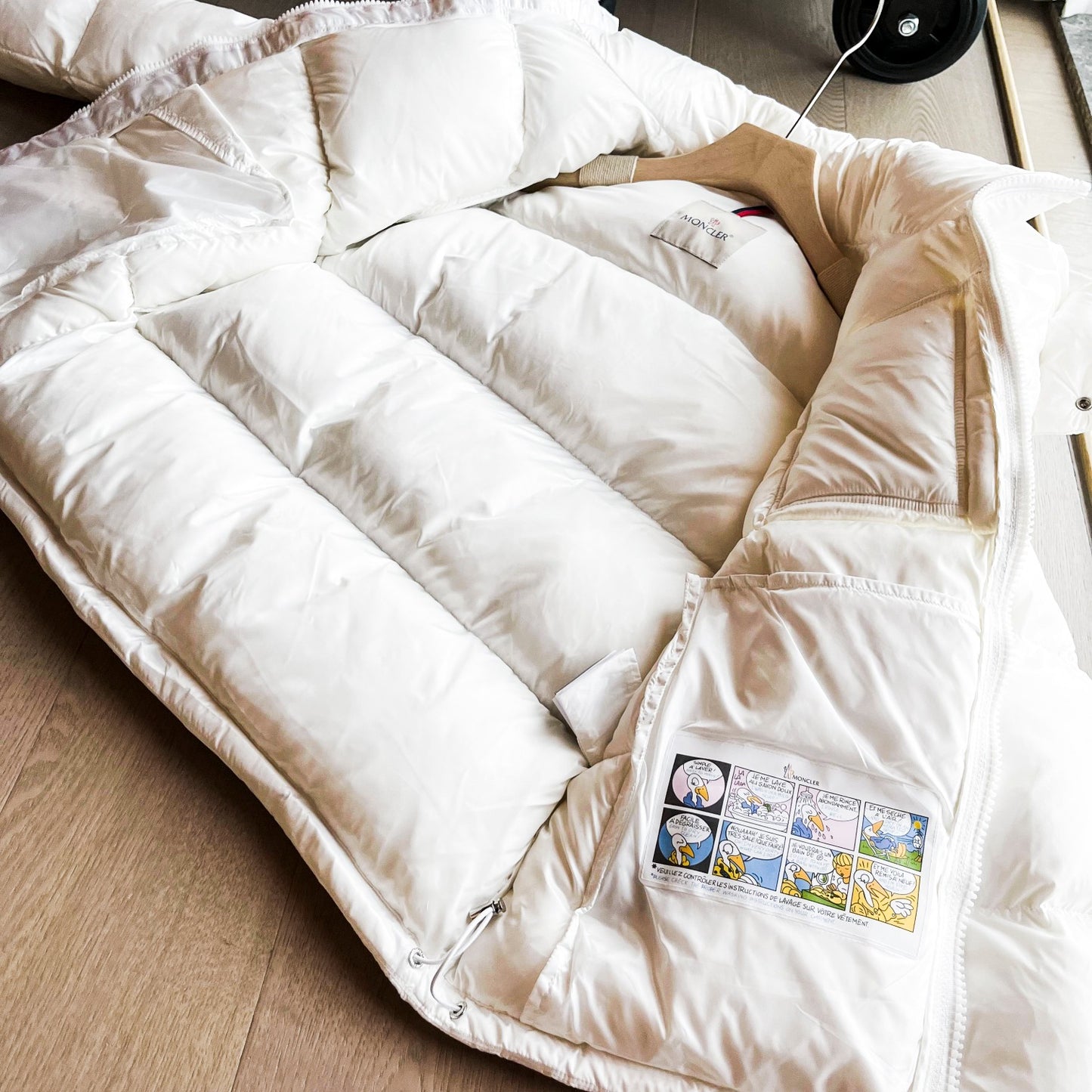 Doudoune Moncler Montbeliard Blanc