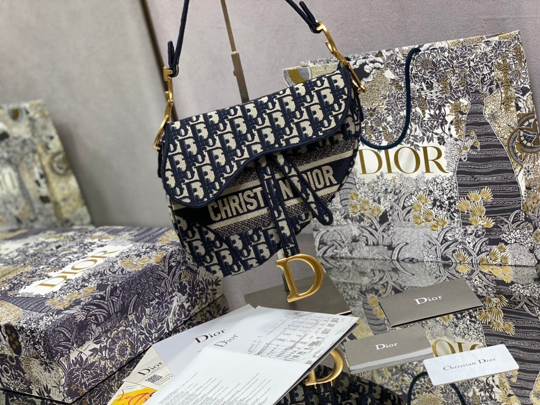Dior Saddle Bleu