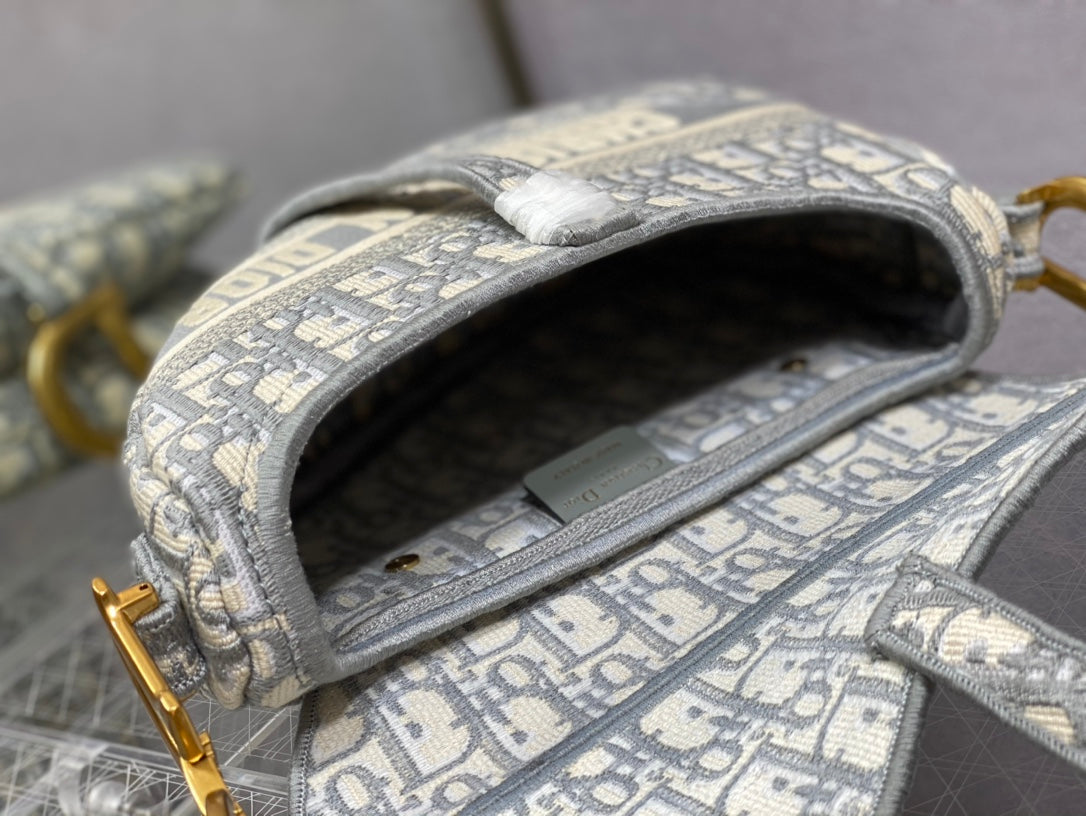 Dior Saddle Gris