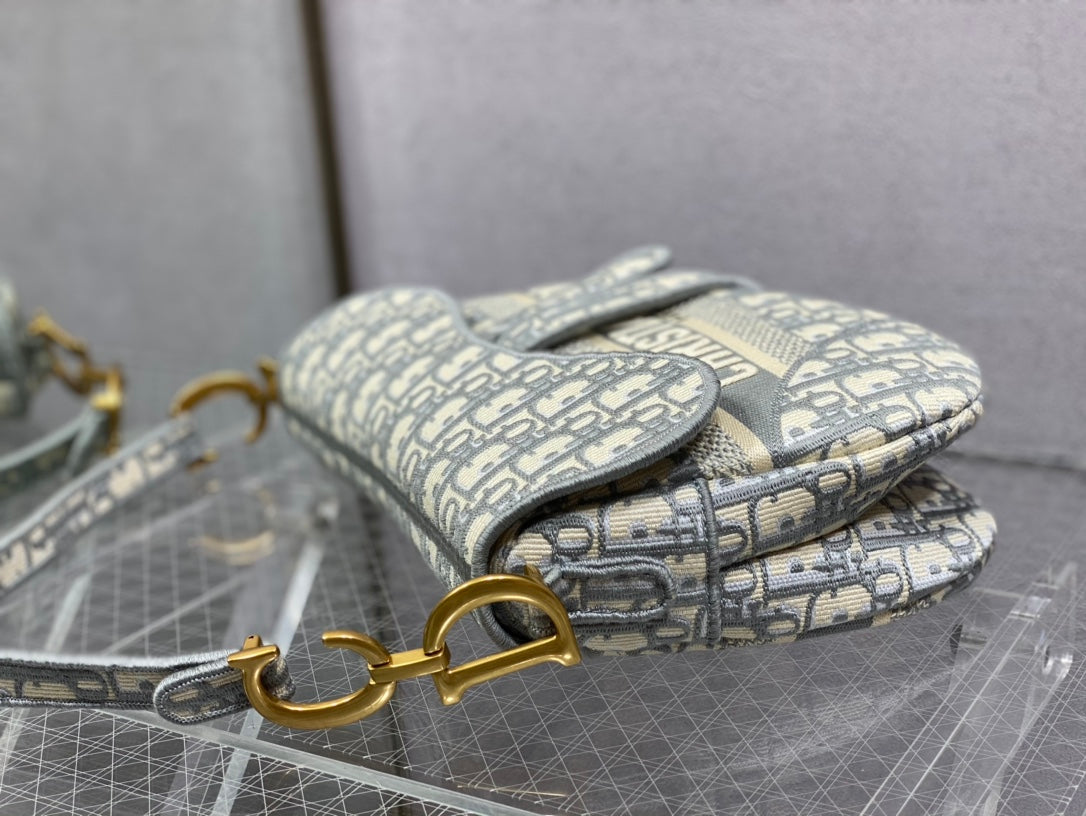 Dior Saddle Gris