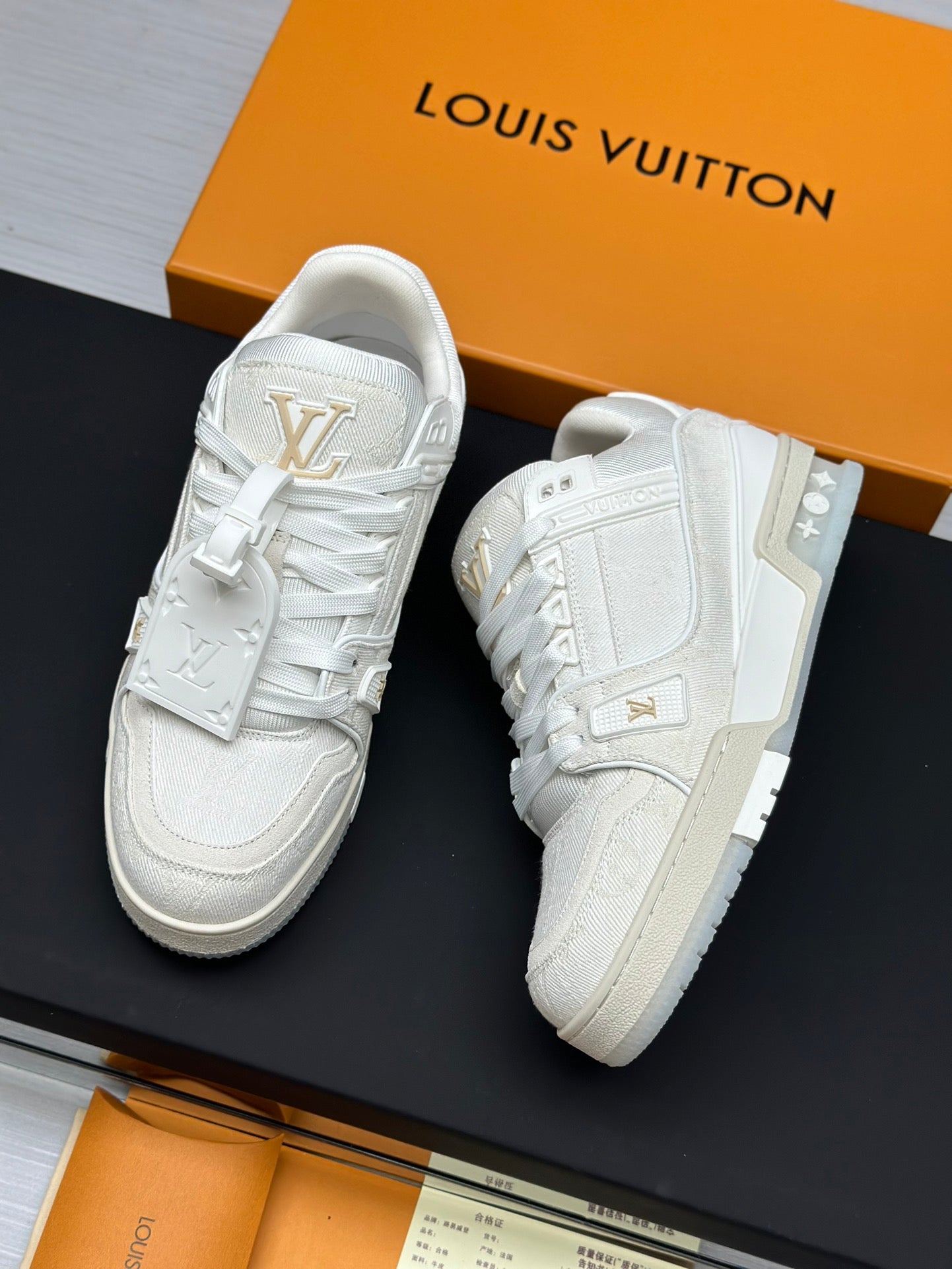 LV Trainer Blanc