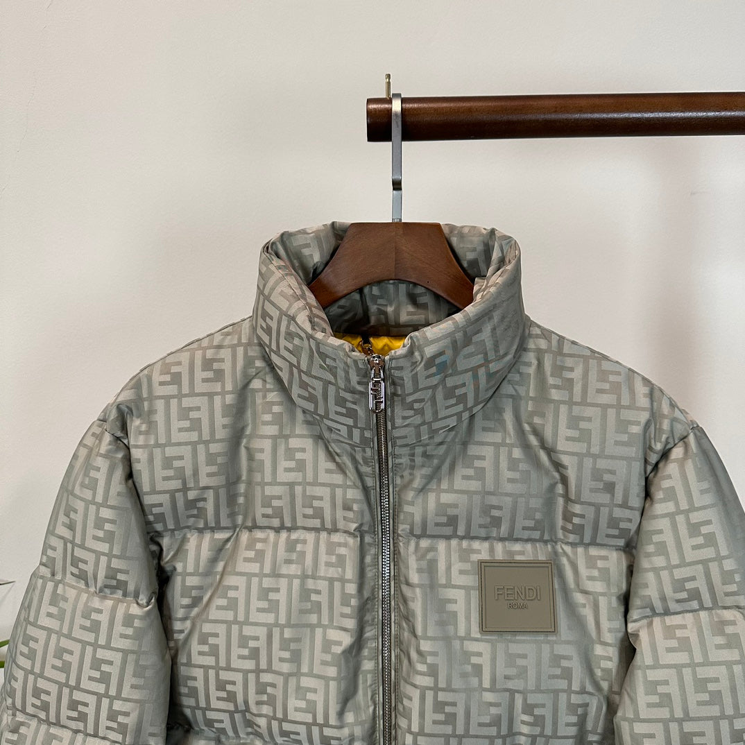 Doudoune Fendi Argenté