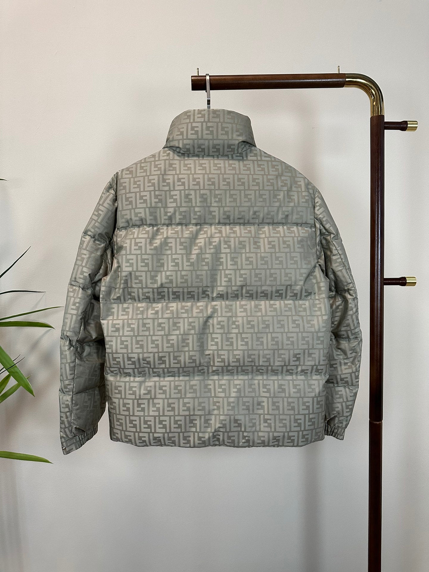 Doudoune Fendi Argenté