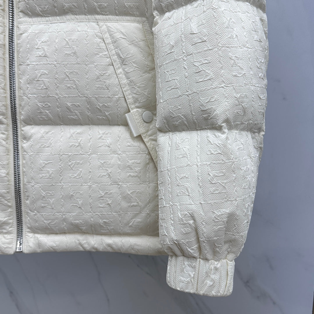 Doudoune Fendi Blanc