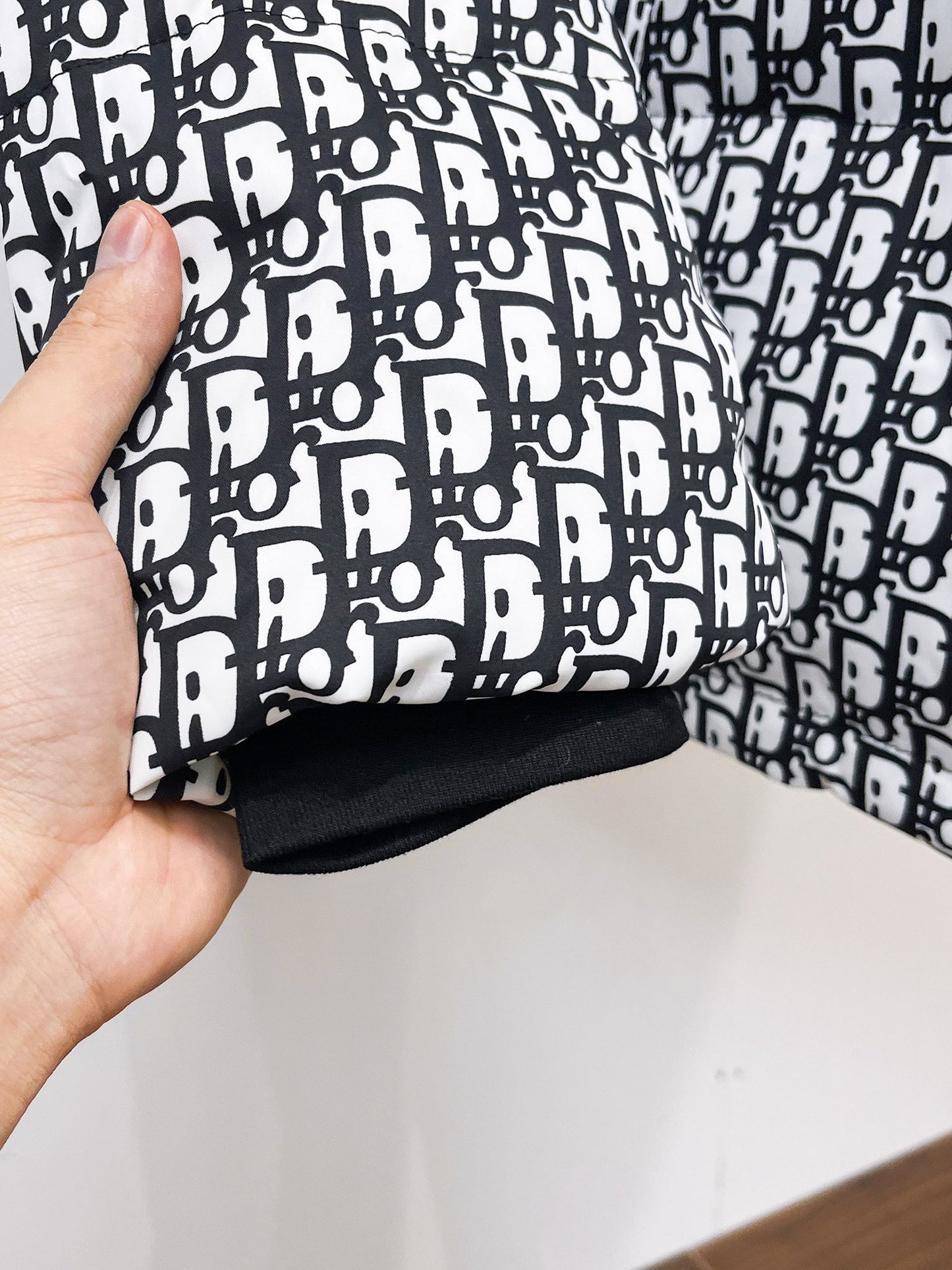 Doudoune Dior Blanc/Noir