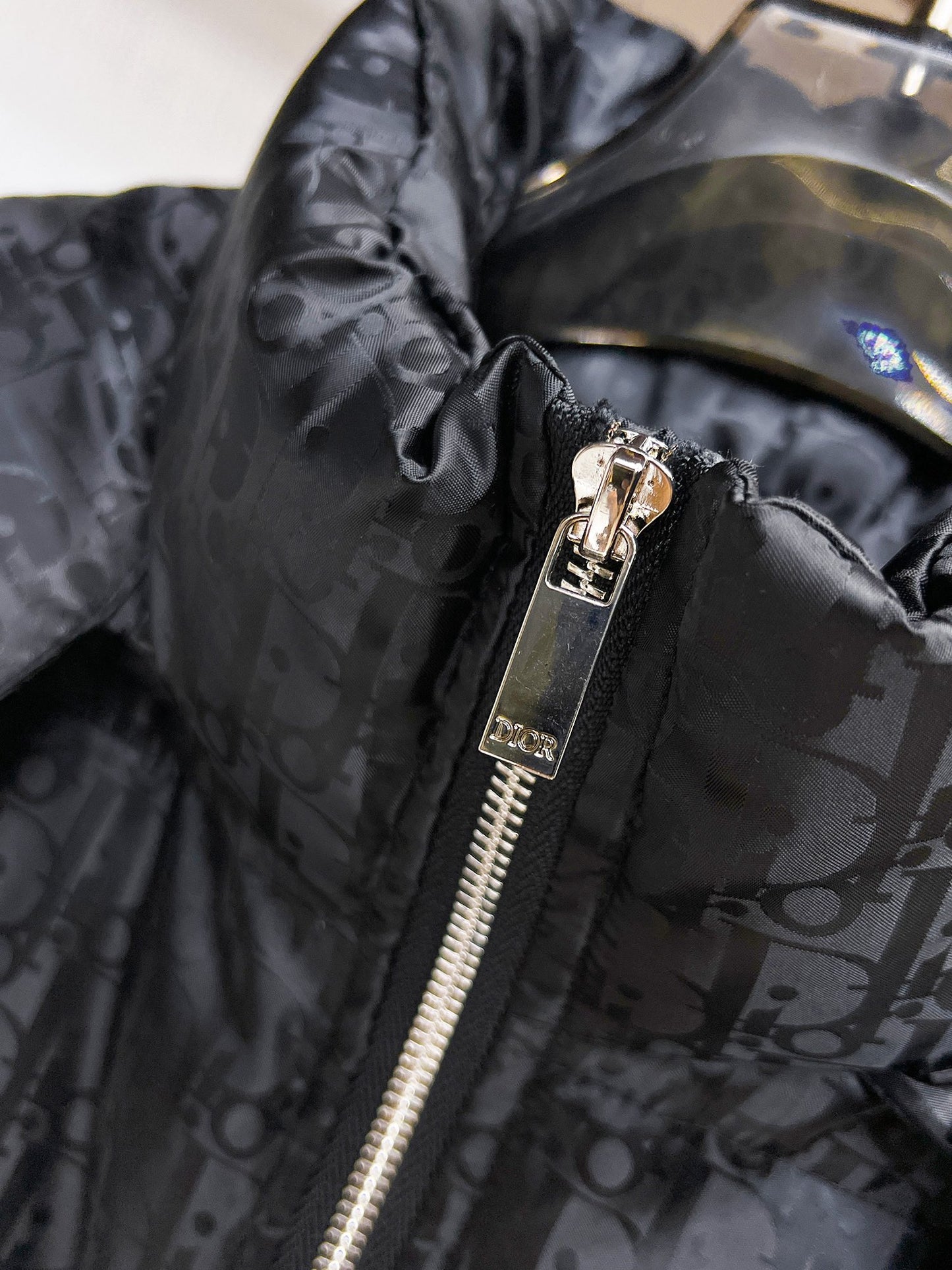 Doudoune Dior Oblique Jacquard Noir