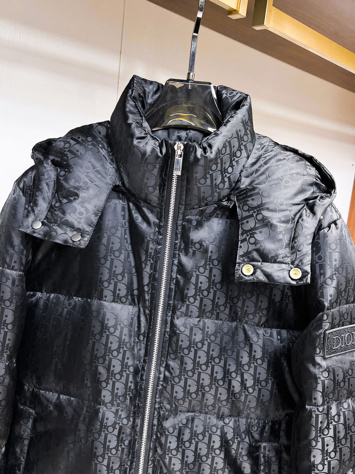 Doudoune Dior Oblique Jacquard Noir