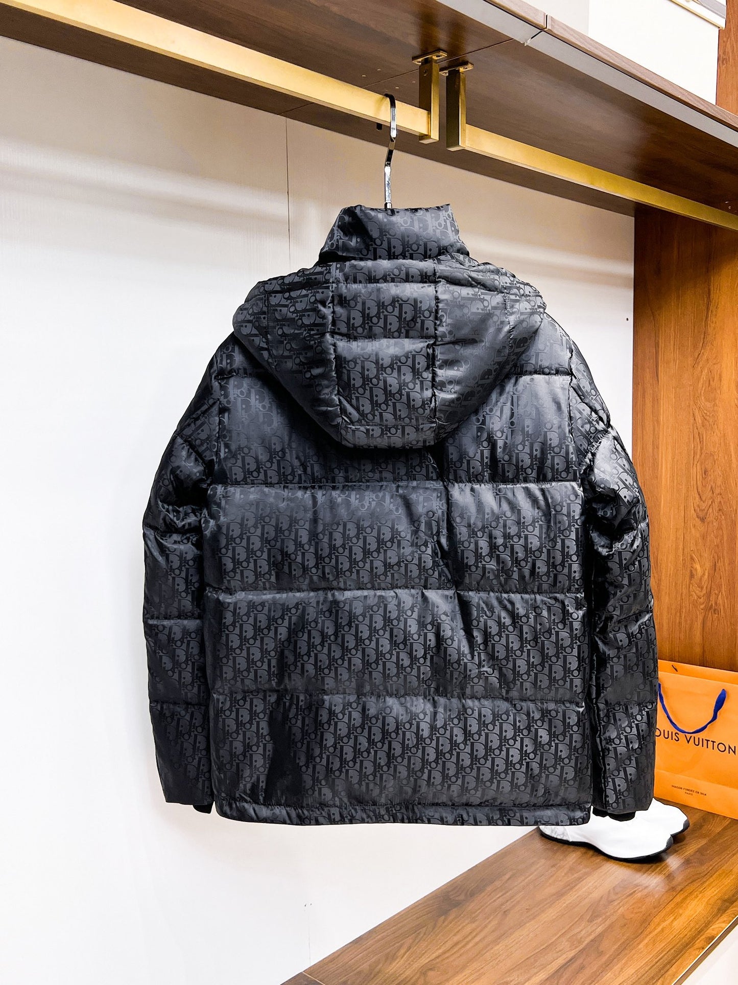 Doudoune Dior Oblique Jacquard Noir