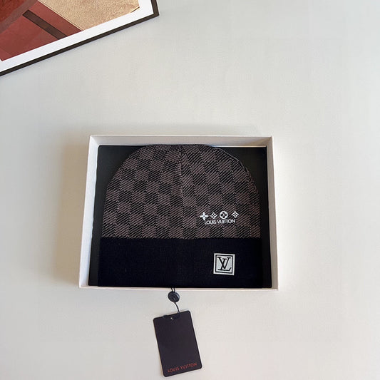 Bonnet LV Gris Foncé