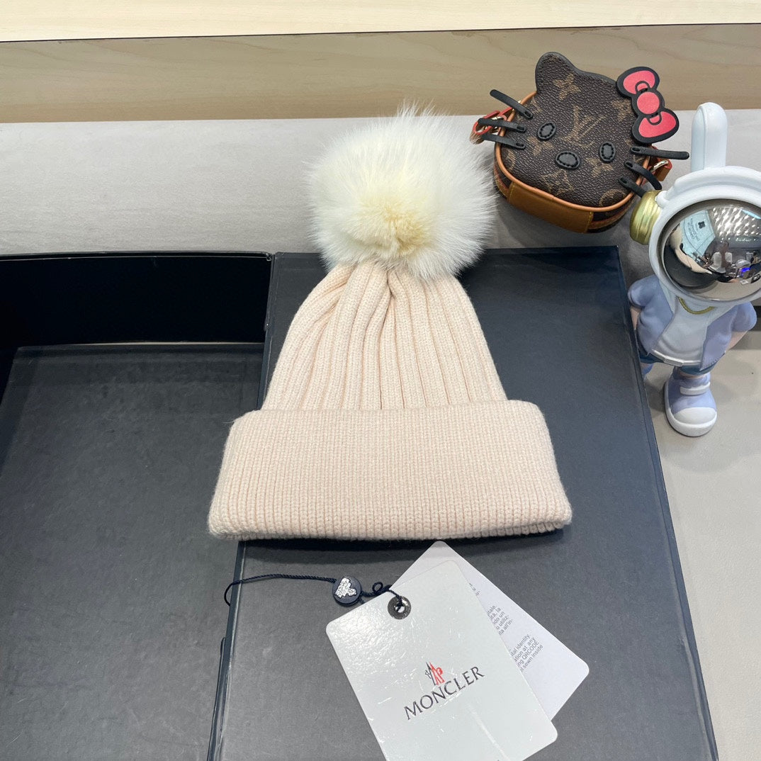 Bonnet Moncler Beige