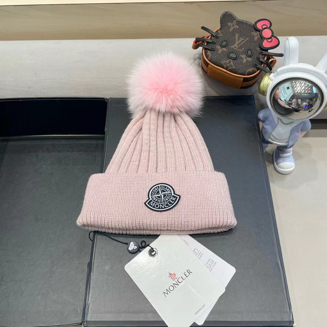 Bonnet Moncler Rose